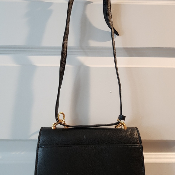 Tory Burch Miller leather shoulder bag in black with gold Chain - Picture 2 of 5